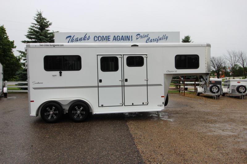 2021 Sundowner Trailers 2HR Charter GN Horse Trailer 2021 Sundowner Trailers 2HR Charter GN Horse Trailer