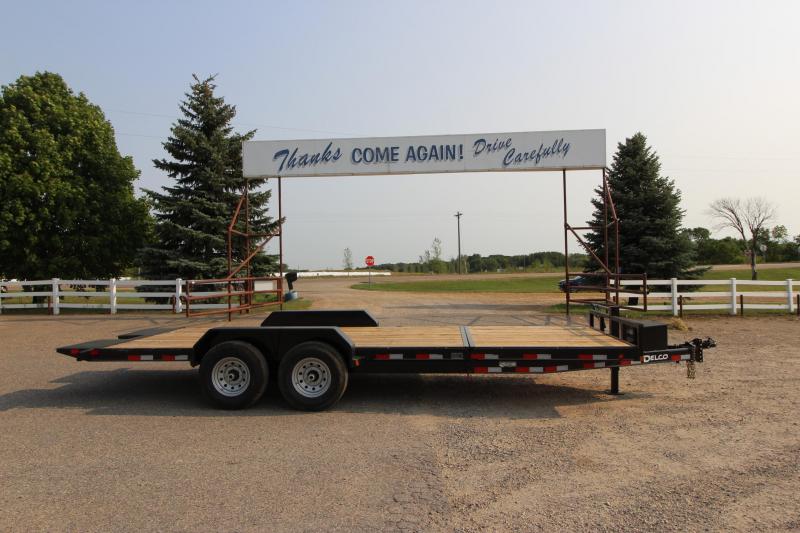 2021 Delco Trailers Power Tilt 22' Equipment Trailer 2021 Delco Trailers Power Tilt 22' Equipment Trailer
