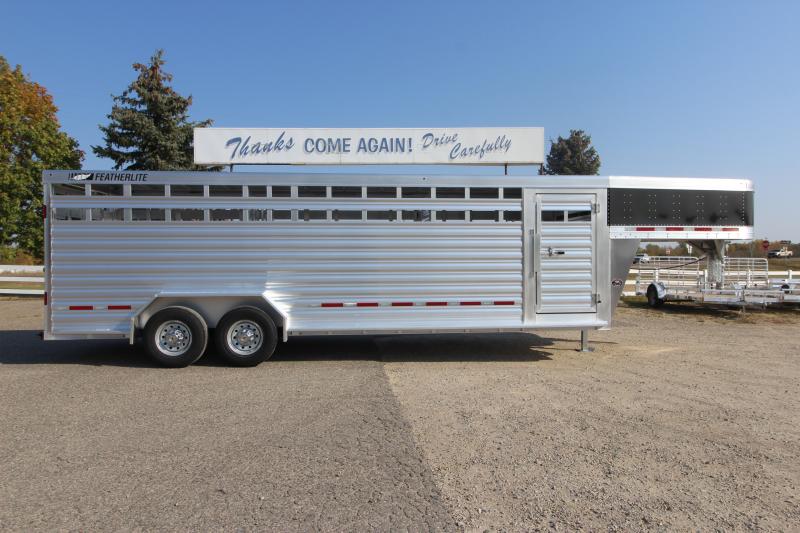 2025 Featherlite 8127 24' Stock  Stock Trailer