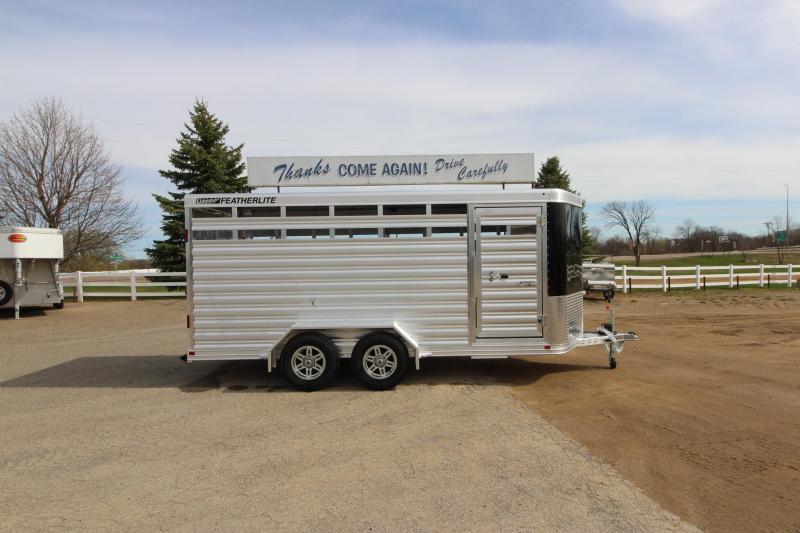 2022 Featherlite 8107 16' BP Livestock Trailer 2022 Featherlite 8107 16' BP Livestock Trailer