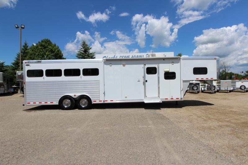2008 Cimarron Trailers 4HR 11' LQ Horse Trailer 2008 Cimarron Trailers 4HR 11' LQ Horse Trailer