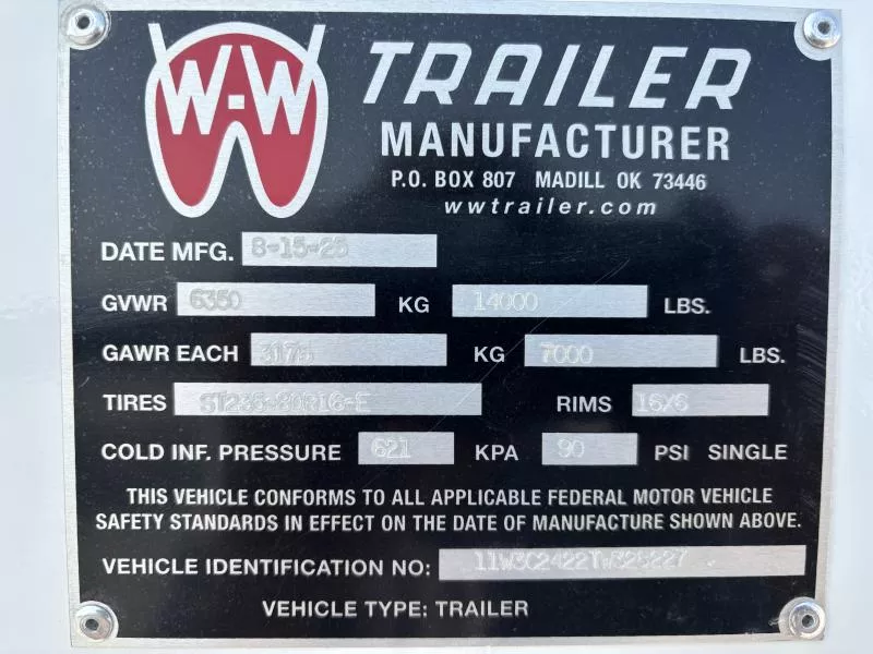 new Cargo (Enclosed) Trailers WW  for sale, in Shawnee, OK Thumbnail 8