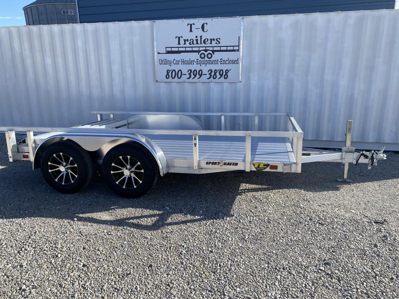 2024 SPORT HAVEN Trailers 7 X 12 ALL ALUMINUM 5K TRAILER STK15245 TC