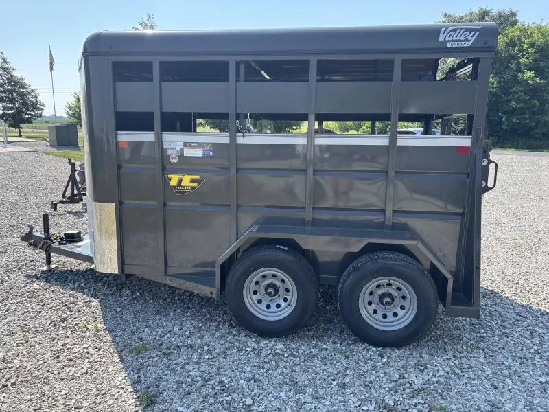 2026 Valley Trailers 6'8 x 12 Stock Trailer Stk#16391 FT3Symkf3dwf