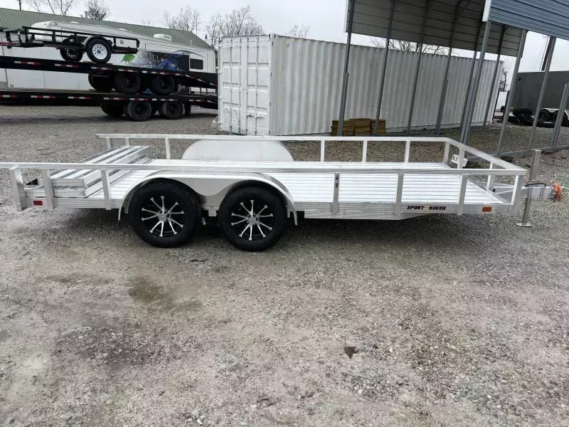 2026 Sport Haven 7 X 16 DELUXE ALL ALUMINUM 7k TRAILER STK#16560 ShcIe8rup1qn