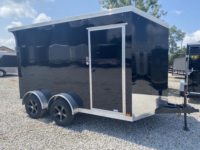 2024 United Trailers 7 x 12 ENCLOSED UJ Cargo Trailer Stk15029 TC