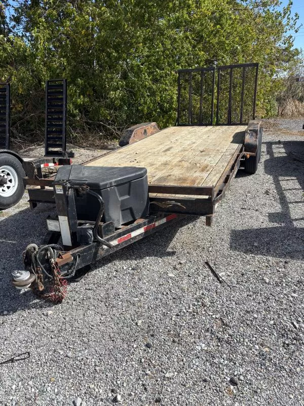 USED 2017 Trailerman Trailers 6'10" x 18+2 Contractor Special 14K Trailer Stk#U2468 mbKMOeczprt6