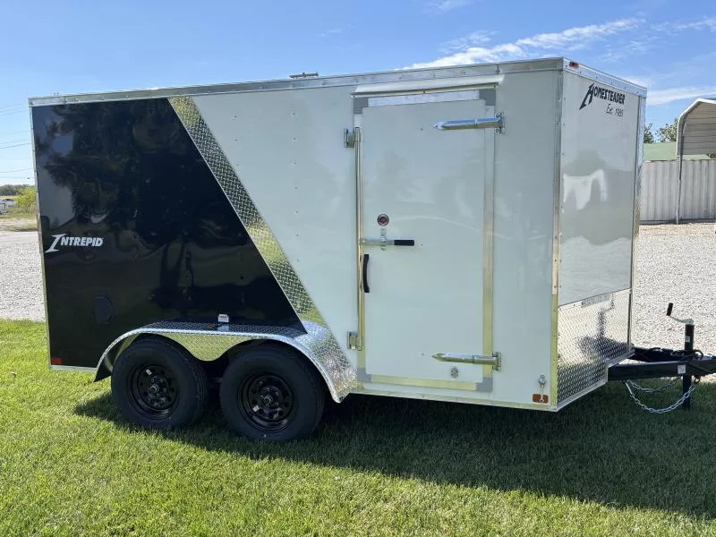 2023 IMPACT TRAILERS 7 X 14 ENCLOSED QUAKE CARGO TRAILER STK