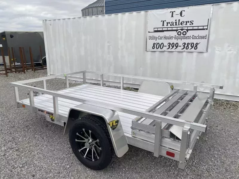2026 SPORT HAVEN Trailers 6 X 10 DELUXE ALL ALUMINUM TRAILER STK#16551 WxKTdAbgi290