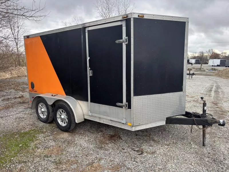 USED 2010 Stealth 7 x 12 ENCLOSED Cargo 7k Trailer Stk#U2478 GW5o9o62r0cn