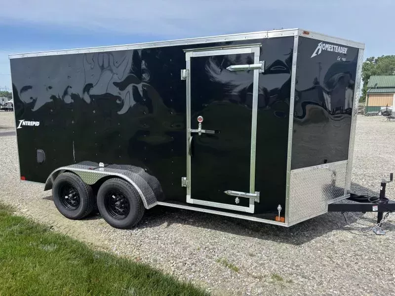 2026 Homesteader Trailers 7 x 14 Enclosed Intrepid Cargo 7K Trailer Stk#16676 TVJ452xlzdr8