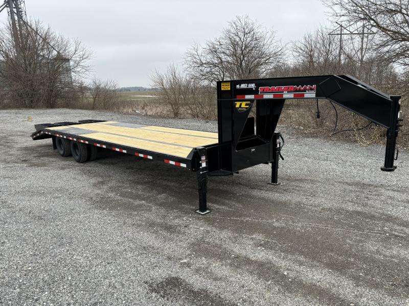 2024 Trailerman Trailers 25 + 5 DO Gooseneck 20K Trailer Stk#15534 ePH1f638z9rq