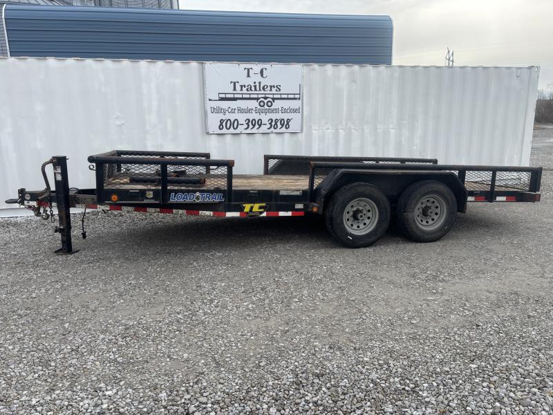 USED 2014 Trailers 6'10 X 18 Equipment Hauler 14K TRAILER STK#U2439 ypQp5U63hij0