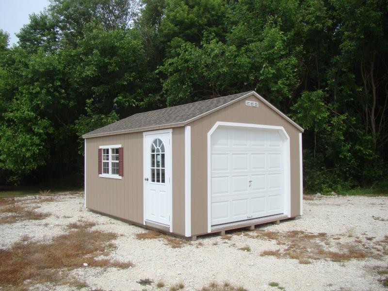 2023 Amish Backyard Structures 12 x 16 AGarage Utility Shed Trailers