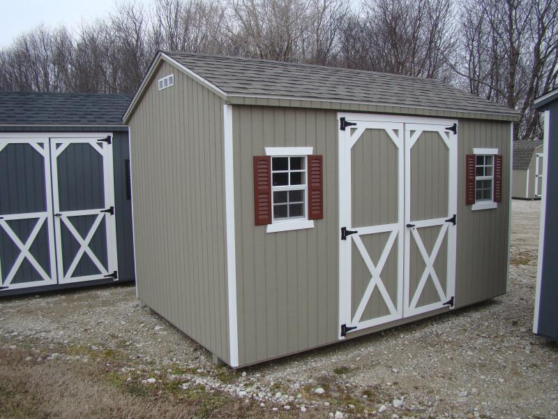 2023 Amish Backyard Structures 12X16 New England Utility Shed