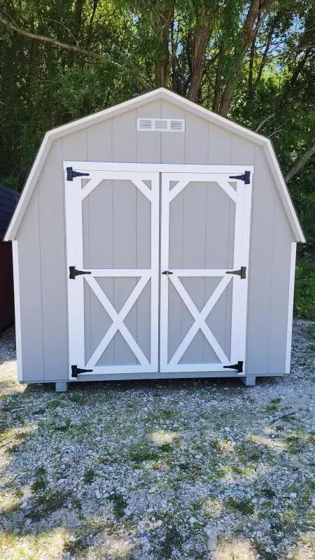 2025 Amish Backyard Structures 8 x 12 Mini Barn