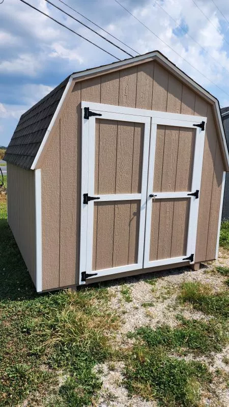 2025 Amish Backyard Structures 8X10 ECONOMY MINI BARN Mini Barns eUcYFc255jfl