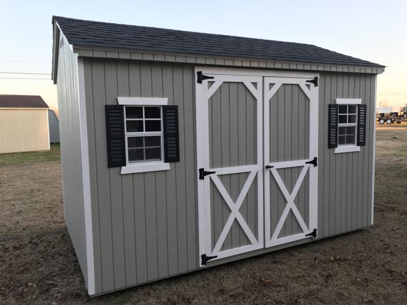 2023 Amish Backyard Structures 10 x 12 AFrame Utility Shed Trailers
