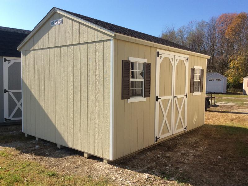 2023 Amish Backyard Structures 10X14 A Frame Utility Shed Trailers