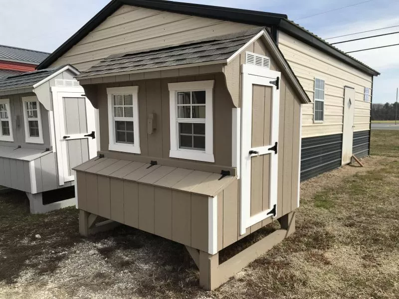 2025 Amish Backyard Structures 5X6 Chicken Coop Animal Shelter