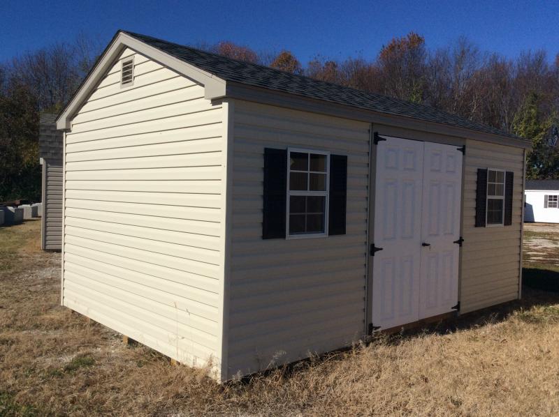 2023 Amish Backyard Structures 10 x 16 AFrame Utility Shed Trailers