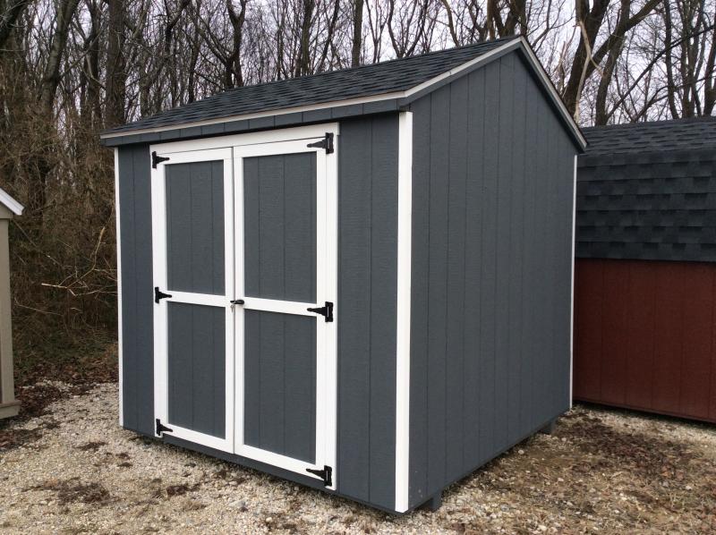 2023 Amish Backyard Structures 8X8 Economy A Frame Utility Shed