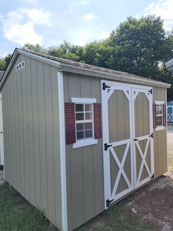 2025 Amish Backyard Structures 8X10 A Frame Utility Shed y4bndooqsi9q