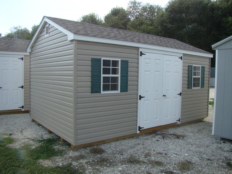 2023 Amish Backyard Structures 10 x 12 AFrame Utility Shed Trailers