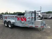 2026 N&N 7x14 15K Heavy Duty Dump Trailer w/Spare Mount