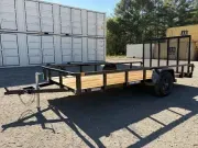 2026 Sure-Trac 7x14 3K Powder Coated Tube Top Utility Trailer