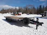 2026 Southland 8.5x20 Deckover 15k Equipment Trailer w/Slide-In Ramps