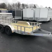 2026 Mission 6.5x12 Aluminum Open Landscape/Utility Trailer w/D-Rings, 1347 lbs.