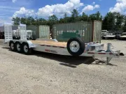 2026 N&N 7x22 21K Galvanized Tri Axle Car Hauler