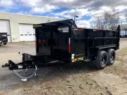 2026 Griffin 7x12 12K Powder Coated Hydraulic Dump Trailer w/Ta