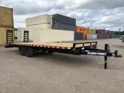 2026 Sure-Trac 8.5X20+4 15K Standard Duty Beavertail Deckover w/Spring Assist Ramps, & Spare Tire
