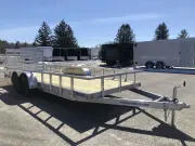 2026 Mission 6.5x20 Aluminum Open Landscape/Utility Trailer w/D-Rings, 1682 lbs.