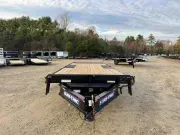 2026 Sure-Trac 8.5x24 Powder Coated 17.6K Power Tilt Deckover Equipment Trailer