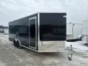 2026 E-Z Hauler XLT 8.5x20 7K Pro Series Aluminum Enclosed Car Hauler w/Spring Assist Rear Ramp