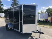2026 Panther Cargo 6x12 Enclosed Cargo Trailer w/Spring Assist Rear Ramp