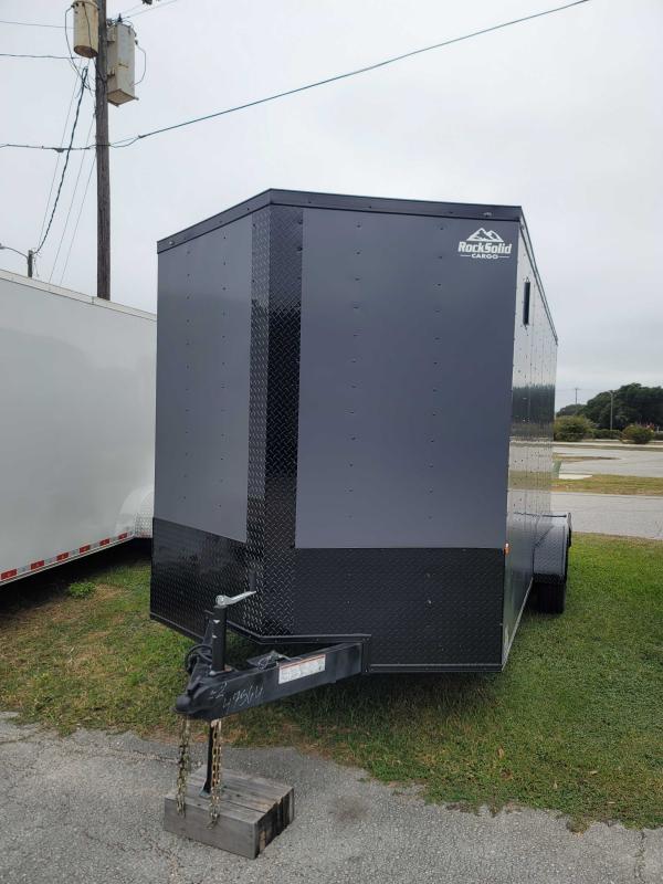 2022 Rock Solid Cargo 7X16 TA 3500 LB Cargo / Enclosed Trailer