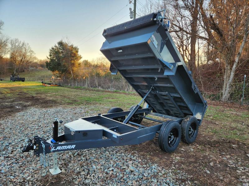 2024 Lamar Trailers 5X10 7K Mini Dump W/ 18" Sides Countryside