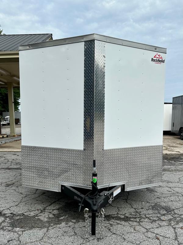 2024 Rock Solid Cargo 5 x 8 SA Enclosed Cargo Trailer Countryside