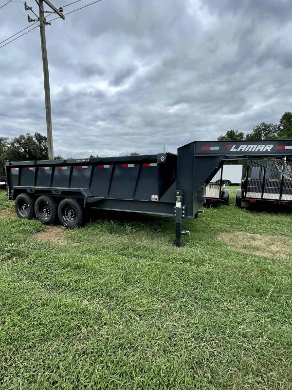 2023 Lamar Trailers 83"x 16' Telescopic Dump Trailer 2023 Lamar Trailers 83"x 16' Telescopic Dump Trailer