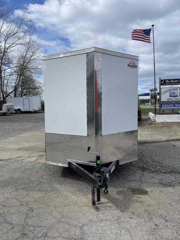 2024 Rock Solid Cargo 6 x 12 TA Enclosed Cargo Trailer Countryside
