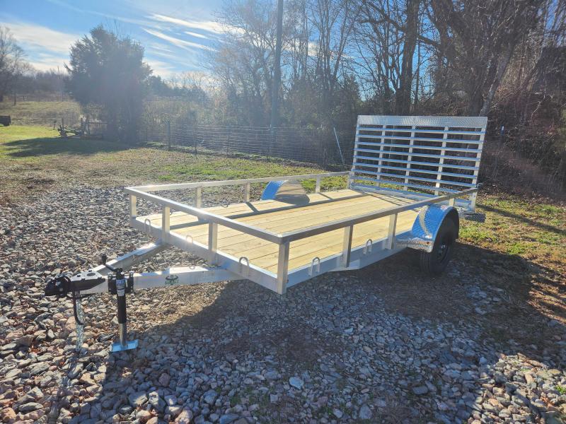 2024 B.E.A.S.T. Trailers 7X14 Single Axle Aluminum Utility w/ Wood Deck