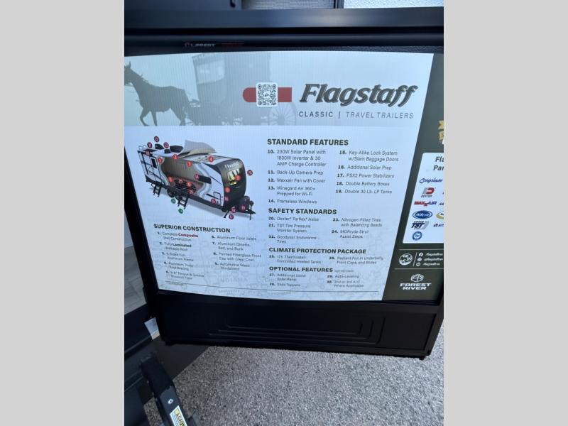 new Travel Trailers Forest River Flagstaff Classic for sale, in North Willis, TX Thumbnail 14
