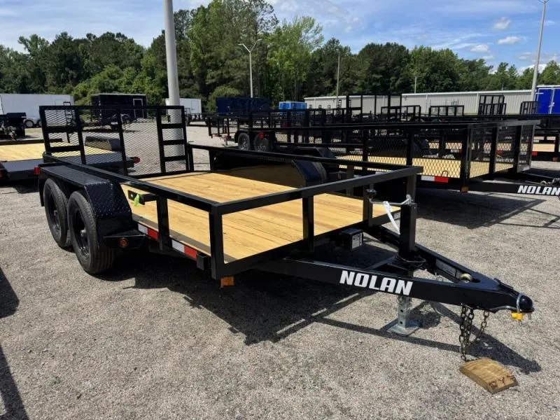 2025 Nolan Manufacturing 6 X 12 7K Landscape Landscape Trailer