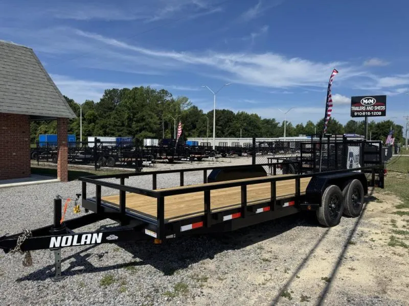 2025 Nolan Manufacturing 7 X 20 7K Landscape Landscape Trailer