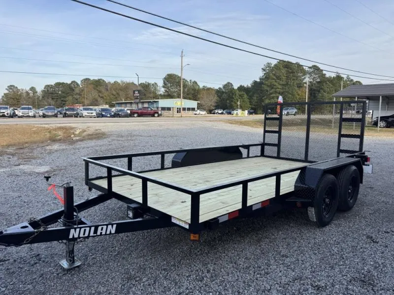 2026 Nolan Manufacturing 7 X 14 7K Landscape E Landscape Trailer