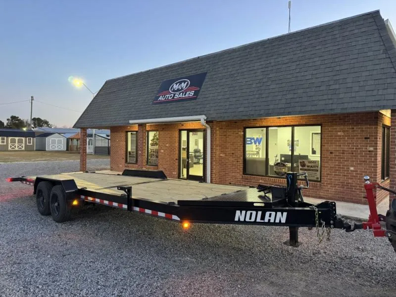 2026 Nolan Manufacturing 7 X 22 17K Half Tilt Extreme Tilt Trailer